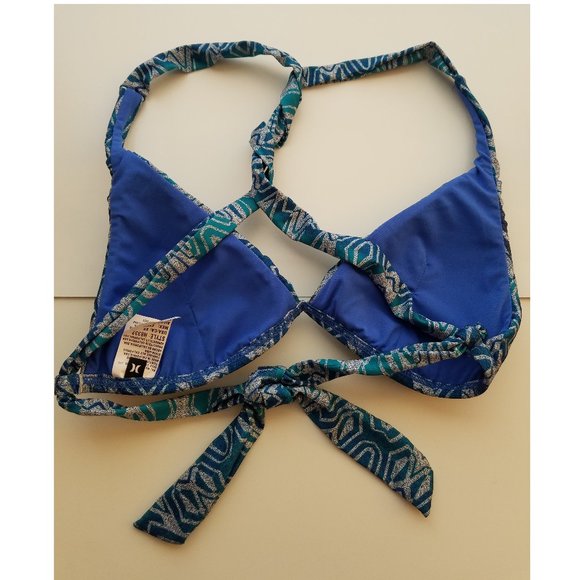 Volcom Bikini Top, swimsuit, Tie-back, Racerback - Picture 3 of 6